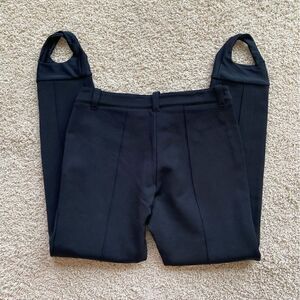 Fendi Ski Pants Stirrup Skinny Snow Leggings Black EUC FF-tape ski IT 44 / US 10